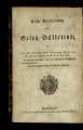 Gesetz-Bulletin des Großherzogthums Berg / 1.1808/09