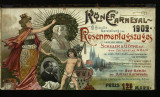 Offizielle Darstellung des Rosenmontagszuges / 1902