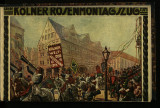 Der Kölner Rosenmontagszug / 1914
