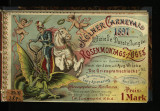 Offizielle Darstellung des Rosenmontagszuges / 1897