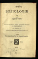 Soziologie / Bd 1