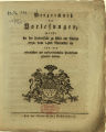 Verzeichnis der Vorlesungen, welche bei der Universität zu Köln am Rheine 1792 vom 14ten...
