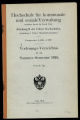 Vorlesungsverzeichnis Hochschule für kommunale und soziale Verwaltung Köln SS1916