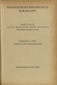 Personal- und Vorlesungsverzeichnis Pädagogische Hochschule Rheinland WS1968/69