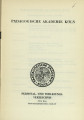 Personal- und Vorlesungs-Verzeichnis Pädagogische Akademie Köln WS1958/59