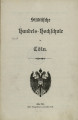 Vorlesungsverzeichnis Handelshochschule Köln SS1903