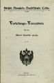 Vorlesungsverzeichnis Handelshochschule Köln WS1904/05