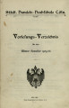 Vorlesungsverzeichnis Handelshochschule Köln WS1905/06