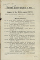 Vorlesungsverzeichnis Handelshochschule Köln WS1902/03