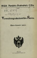 Verwaltungsakademische Kurse Handelshochschule Köln WS1909/10