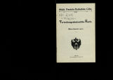 Verwaltungsakademische Kurse Handelshochschule Köln WS1910/11