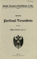 Personalverzeichnis Handelshochschule Köln WS1903/04