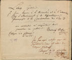 Eidleistung Wallrafs auf die französische Republik vom 21. Januar 1799