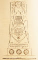Kupferstich des Entwurfs für das Grabmal Jakob Heisters