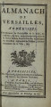Almanach de Versailles, Annèe 1781