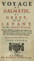 Voyage de Dalmatie, de Grece, et du Levant, Tome 2