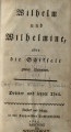 Wilhelm und Wilhelmine, oder die Schiksale zweier Liebenden, Theil 3