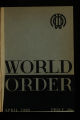World order / 4. 1938/39 (unvollständig)