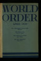 World order / 5. 1939 (unvollständig)