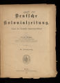 Deutsche Kolonialzeitung / 16.1899