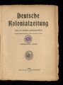 Deutsche Kolonialzeitung / 25.1908