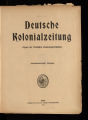 Deutsche Kolonialzeitung / 22.1905