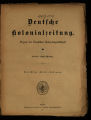 Deutsche Kolonialzeitung / 14.1897