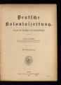 Deutsche Kolonialzeitung / 18.1901