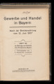 Gewerbe und Handel in Bayern / 82.1911